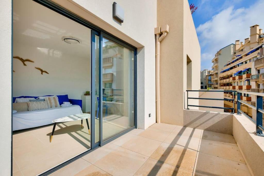 T2 Avec Terrasse Et Parking Prive Au Coeur De 尼斯 外观 照片